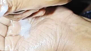 Desi oil massage for boyfriend cock