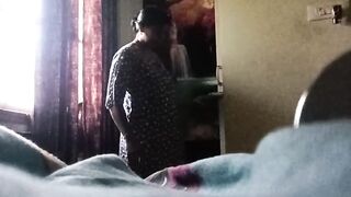 Sumathy mom nude clothes changing video part 2
