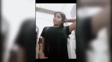 Gouthami reddy manthena Removing dress showing her Black bra nude boobs & pussy