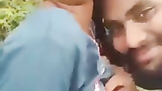 Bangla Bf Sucking Her Teen Gf Boobs In Jungle