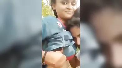 Bangla Bf Sucking Her Teen Gf Boobs In Jungle