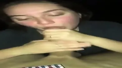 Cute Girl Bj In Car