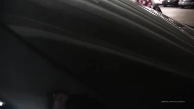 Little Blonde Slut Gets Fucked Hard By Three Men In A Car