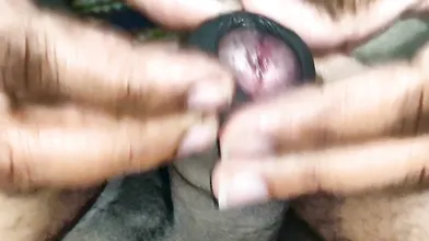 Tamil Desi playing with hubby cock