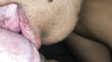 Desi blow job with cum