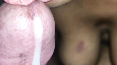 Desi blow job with cum
