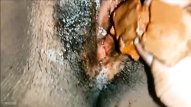 Tamil wife pussy chocolate licking