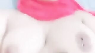 Tante jilbab colmek