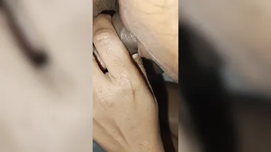 Desi sucking cock with cum