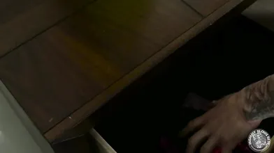 Caught Sniffing Her Panties