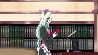 Hentai Maid Teaches Erotic Skills in Passionate Bedroom Play