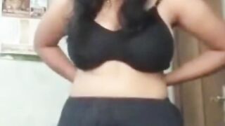Gouthami reddy manthena removing her black bra and showing her big boobs video