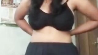 Gouthami reddy manthena removing her black bra and showing her big boobs video