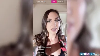 Busty tattooed milf rewards big tits fan with pussy licking