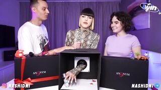 Sexy toy review with guest hostess - can you guess the flavor?!