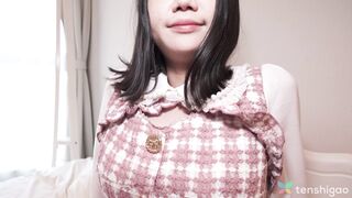 Nanako Kawada, an adorable brunette cutie with bangs and big black eyes