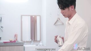 Today he showed he would and Lin let him into her heart and reached out