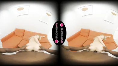 Lina Shisuta bent over to be penetrated. That fat white dick looks so