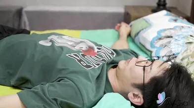 Xiao Ye Ye's boobs are out and they look lovely as they bounce