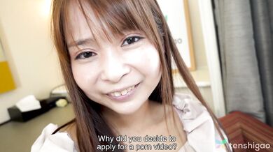 Another sexy neglected Japanese housewife has fallen into our studio.