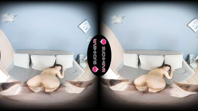 Sunny May got fucked so well while she was laying on her back playing