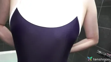 An Takada looked so good, we got her all wet and grabbed her ass and