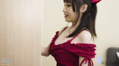 Xiao Ye Ye lays down and gets her hairy muff finger fucked and dicked.