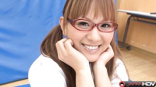 Rinoa Yuuki is a nice girl. She is doing her best in a gym or in the
