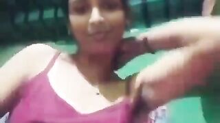 Gouthami reddy manthena sexy lanje showing boobs & pussy to servent in village