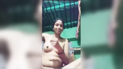 Gouthami reddy manthena sexy lanje showing boobs & pussy to servent in village