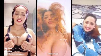 Aditi Mistry Hot And Sexy Live Riding On Camera Showing Big Boobaa And Ass