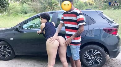 Latin baby rails massive schlong in doggy style, Brazilian mega-bitch shrieks -