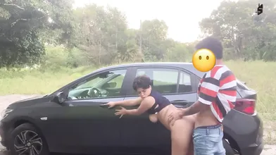 Latin baby rails massive schlong in doggy style, Brazilian mega-bitch shrieks -