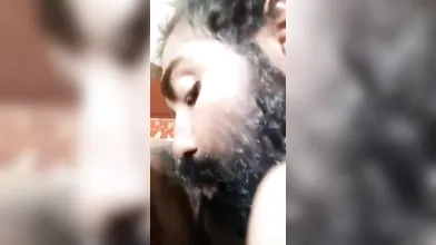 Gouthami reddy manthena boobs sucking by husband's friend secretly in bedroom