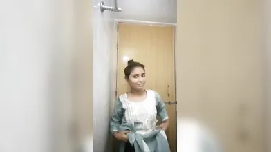 Gouthami reddy manthena removing her chudidar & showing her bra and milky boobs