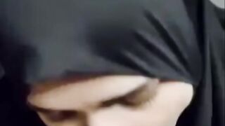 Muslim Hijabi Suck Big Dick