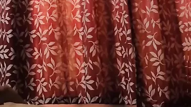 wife giving handjob to lover