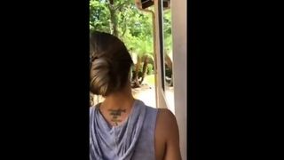 RISKY SEX IN MY NEIGHBORS BACKYARD WITH MY GIRLFRIEND - Raissa Conte