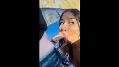 Slut Gets Fucked In The Car