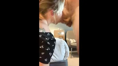 Homemade Video, Cheating Milf Gives Bwc Blowjob, Fuck, Creampie, Big Cumshot - Petite Deepthroat