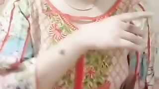 Gouthami reddy manthena removing her salwar suit & showing her bra & milky boobs