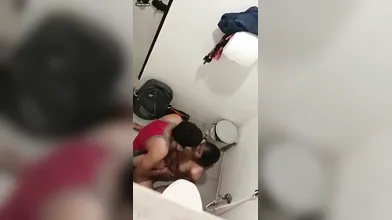 Indian Students Caught Fucking In Toilet