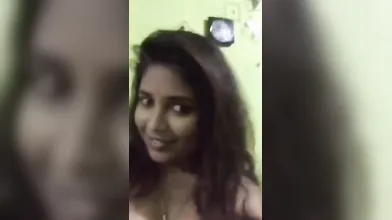 Gouthami reddy manthena having a selfie nude video showing sexy bra and boobs ????