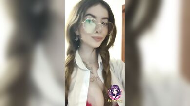Adrianna Savu schoolgirl cosplay - muddiest XXX!