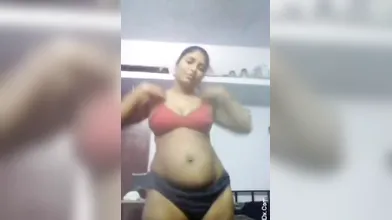 Gouthami reddy manthena removing chudidar & showing sexy Red bra with Big boobs