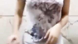 Tamil teen girl showing her full body