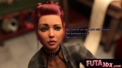 Futa3DX - Big Dicked Futa Mistress Fucks Busty Blonde