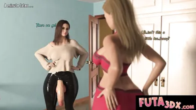 Futa3DX - Big Dicked Futa Mistress Fucks Busty Blonde