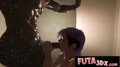 Futa3DX - Travel Through The Fantasy Of Big Dicked Futa Kara Getting Fucked