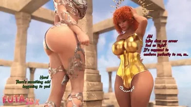 Futa3dX FUTA GODDESSES OF LUST & POWER Fucking Hard Comic